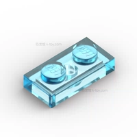 Прозрачный светло -голубой