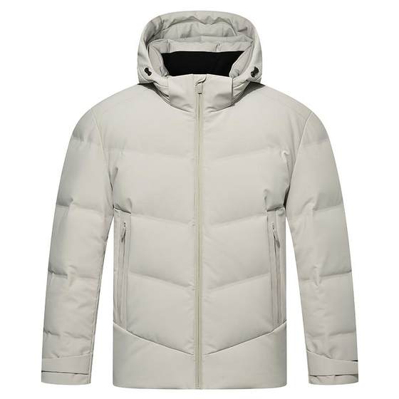Mizuno Mizuno autumn and winter thickened hooded windproof high warm cold-proof down jacket
