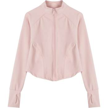 Lagogo slim fit stretch sports all-match short jacket