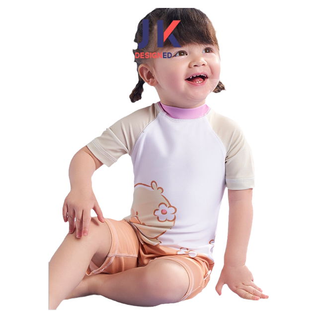 Boy one-piece swimsuit for girls split swimsuit