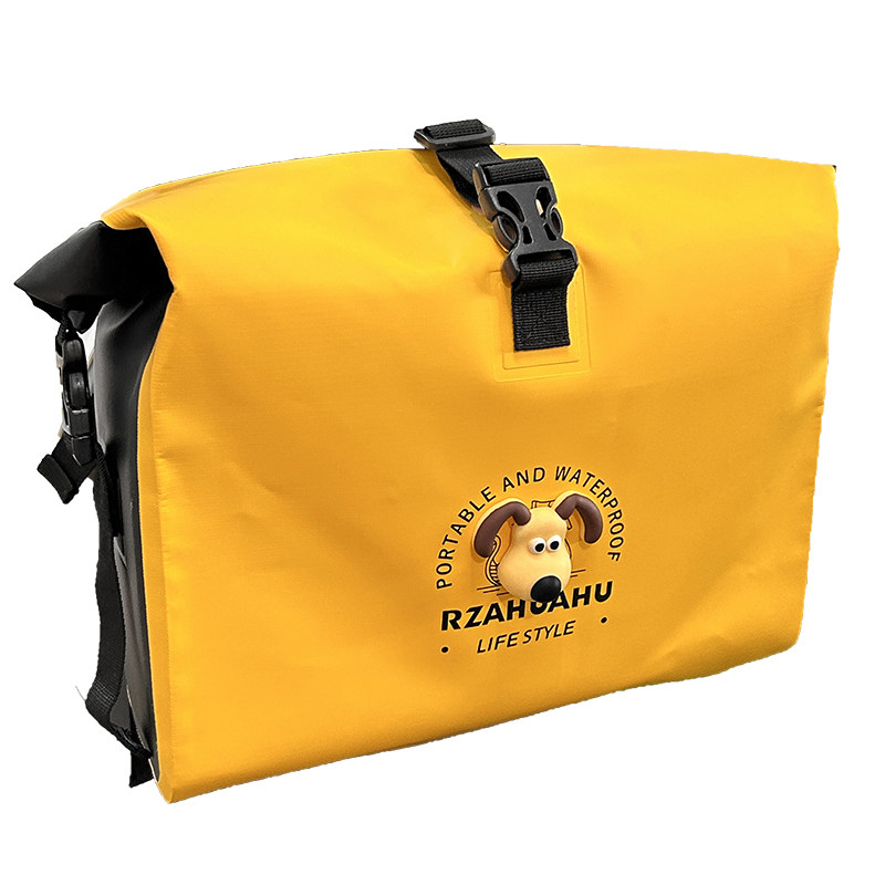 Electric vehicle rear storage bag waterproof and cute