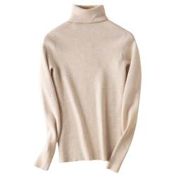 ດູໃບໄມ້ລົ່ນແລະລະດູຫນາວສີແດງ cashmere turtleneck sweater ແມ່ຍິງອິນເຕີເນັດສະເຫຼີມສະຫຼອງ tight pile collar bottoming ເສື້ອ slim wool sweater ບາງສ່ວນ