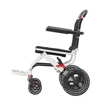 Senli wheelchair national subsidy foldable ultra-light small portable travel trolley for the elderly