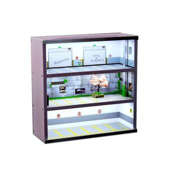 164 multi-layer parking alloy car mold storage cabinet