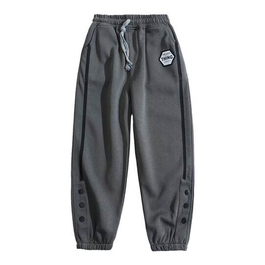 Boys' fleece pants autumn and winter 2025 new children's sports pants trousers boys' medium and large children's sweatpants spring and autumn styles