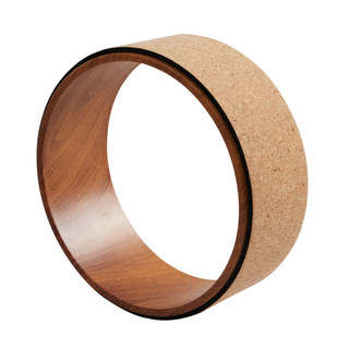 Cork yoga wheel opens shoulders, beautifies back and enhances temperament