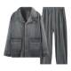 Catman brand flagship store men's pajamas plus velvet and thickening