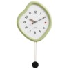 Good-looking fashionable wall clock that saves white walls