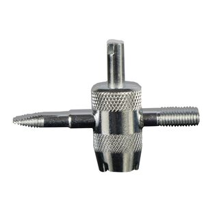 Valve deflated four-in-one multi-function valve core