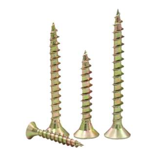 Fiberboard nail self-tapping screw yellow fiber