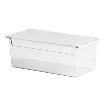 Under-desk invisible drawer storage box wall-mounted organizer