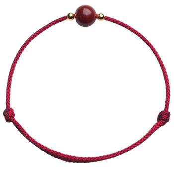 Cinnabar ໂຊກດີ beads ເຊືອກສີແດງ anklet ແມ່ຍິງເກີດປີສັນຕິພາບສາຍແຂນສາຍແຂນງ່າຍດາຍ ins niche ການອອກແບບແນວໂນ້ມນັກສຶກສາ