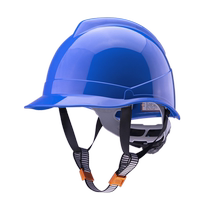 Haihua safety helmet national standard construction site engineering V-shaped anti-smash breathable construction A2 type safety helmet custom logo printing