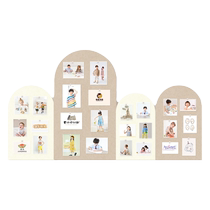 Soft Wood Board Photo Wall Background Boards Ins and boards Boards Diary board Cork Wall Panel Wall Decoration Environmentally Friendly Free Punching Bulletin Board Class Honours Wall Work Display Board Themed Wall Felt Wall Sticker