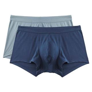 全棉时代男士内裤短裤高弹抗菌纯棉四角运动男生透气裤四角短裤