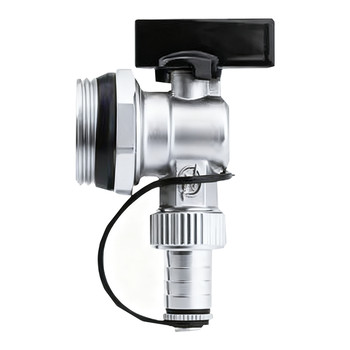 Floor heating radiator drain valve