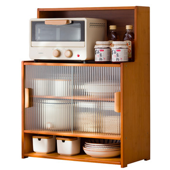 Eleven-dimensional changhong glass sliding door dustproof bowl cabinet