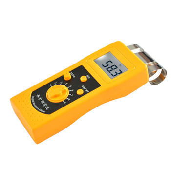 Yarn clothing and textile moisture rebate meter