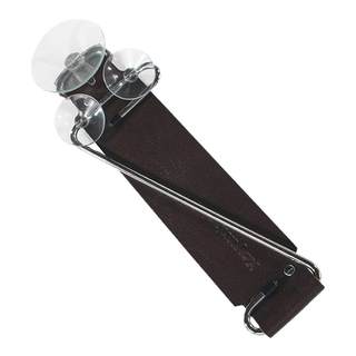 古典民谣吉他Z形琴托真皮不锈钢支架配件替代脚凳可折叠便携左右