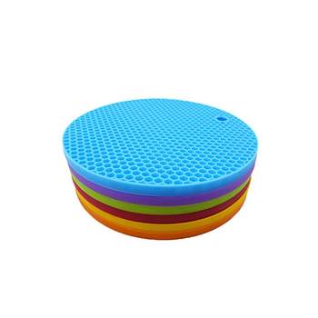Bowl pad coaster plate pad household silicone thermal insulation pad