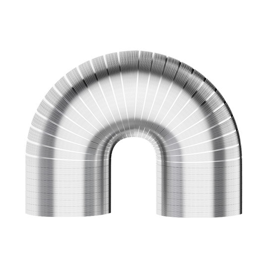 油烟机排烟管厨房抽油机排气管通风管道排风管加厚铝烟管管子配件