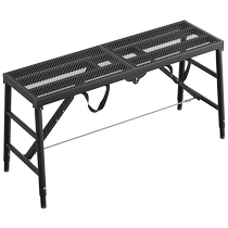 Folding lifting horse stool extra thick decoration putty stirrup scaffolding platform ladder stool manufacturer direct sales 3288