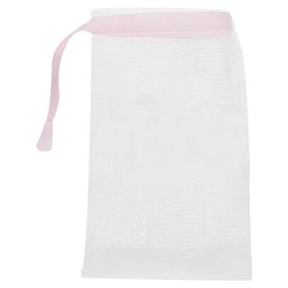 Jabón facial hecho a mano con red espumosa