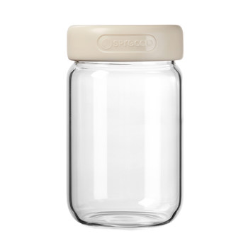 High borosilicate glass sealed jar grain storage jar