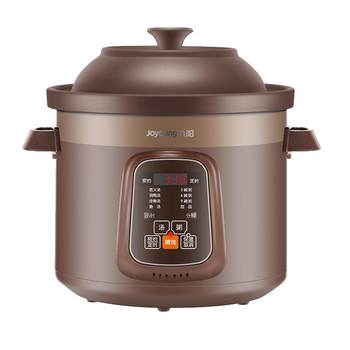 Joyoung large capacity household fully automatic purple sand electric stew pot