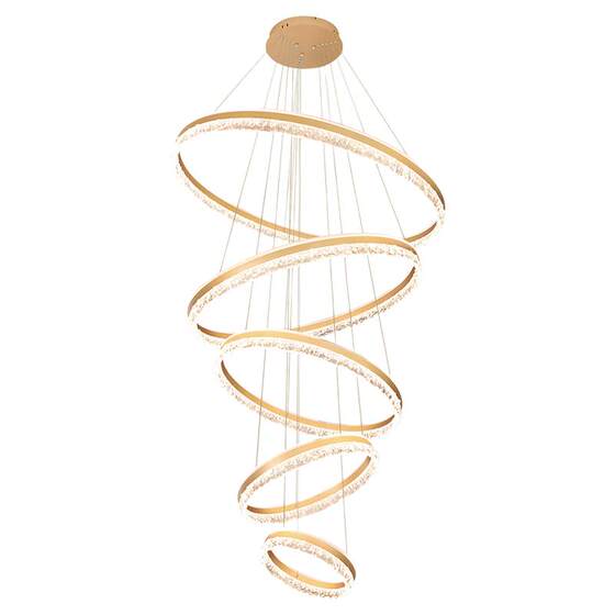 Designer new villa large chandelier 2026 new style