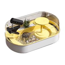 yee turtle breeding tank special terrace small ecological tank breeding box landscaping filter bottom drainage household