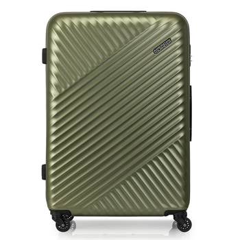 Meilu Striped Large Capacity Durable Suitcase Women's Boarding Case 20-inch Universal Wheel Suitcase Trolley Case Men's TV7