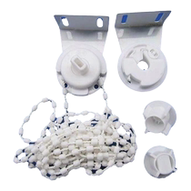 Roll up and down bracket accessories blackout cloth installation code office roller blinds home bead control landscape painting system