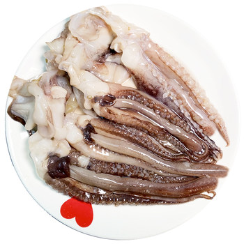 Freshly cut squid tentacles, high quality fresh frozen octopus tentacles