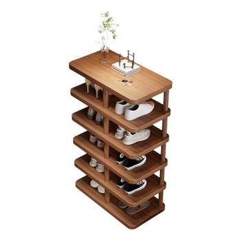 Beautiful multi-layered indoor shoe rack for rental housing