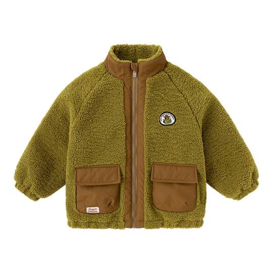 Three-layer quilted Dudujia boys' coats, children's cotton padded clothes, baby tops, winter thickened girls' winter coats, cotton-padded jackets