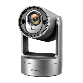 Hot-selling list konka's 2025 new bh10 ultra-high-definition projector for home use can be connected to mobile phones for screen projection, small dormitory students, home use, bedroom office use, conference daytime