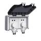 Outdoor rainproof socket type 86 double-connected exposed and concealed optional