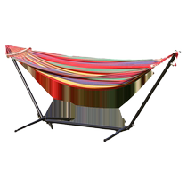Outdoor hammock bracket anti-rollover indoor home adult and child double hanging chair outdoor camping swing frame bed