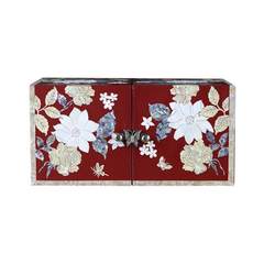 Yangzhou Lacquerware Lacquer Flower Dressing Box for Best Friend ກ່ອງເກັບຮັກສາເຄື່ອງປະດັບສໍາລັບວັນແມ່ຂອງຂັວນວັນແມ່ສໍາລັບແຟນ