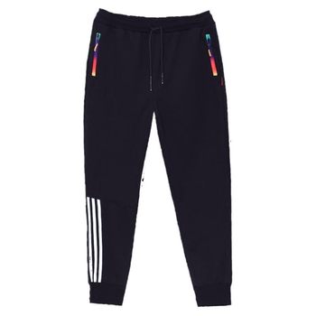 Plus size plus size tall fat men's sweatpants simple sports pants trousers casual pants dad men's pants