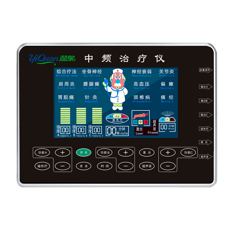Yiquan medium frequency therapeutic instrument six-channel medical electrotherapy instrument