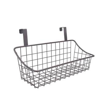 Student dormitory artifact laying toilet basket on the bedside