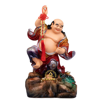 Resin Three-Legged Golden Cicada Figurine, Sea Toad, God of Wealth, Child of Wealth, Fortune-Attracting Home Decoration for Living Room