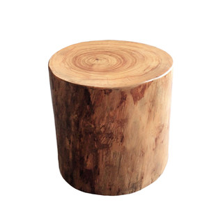 Cinnamon wood stool log pier solid wood stool tree stump tree roots of flower frame base large board bracket tripod counter