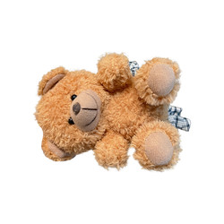 Plush 3D Bear Hair Clip, Cute Girly Plaid Large Hair Clip, Versatile Shark Clip, Ab Side Hair Clip