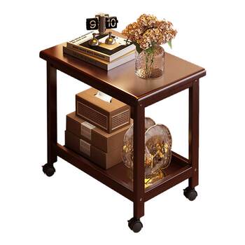 Medium style small cart living room side table coffee table movable