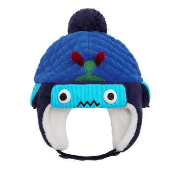 Children's lei feng hat thickened and warm in winter
