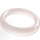 High ice powder chalcedony agate bracelet flat strips sweet