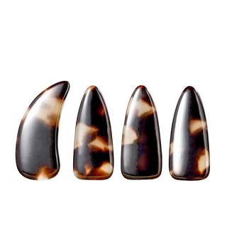 Guzheng nails professional performance grade tortoiseshell color for adults